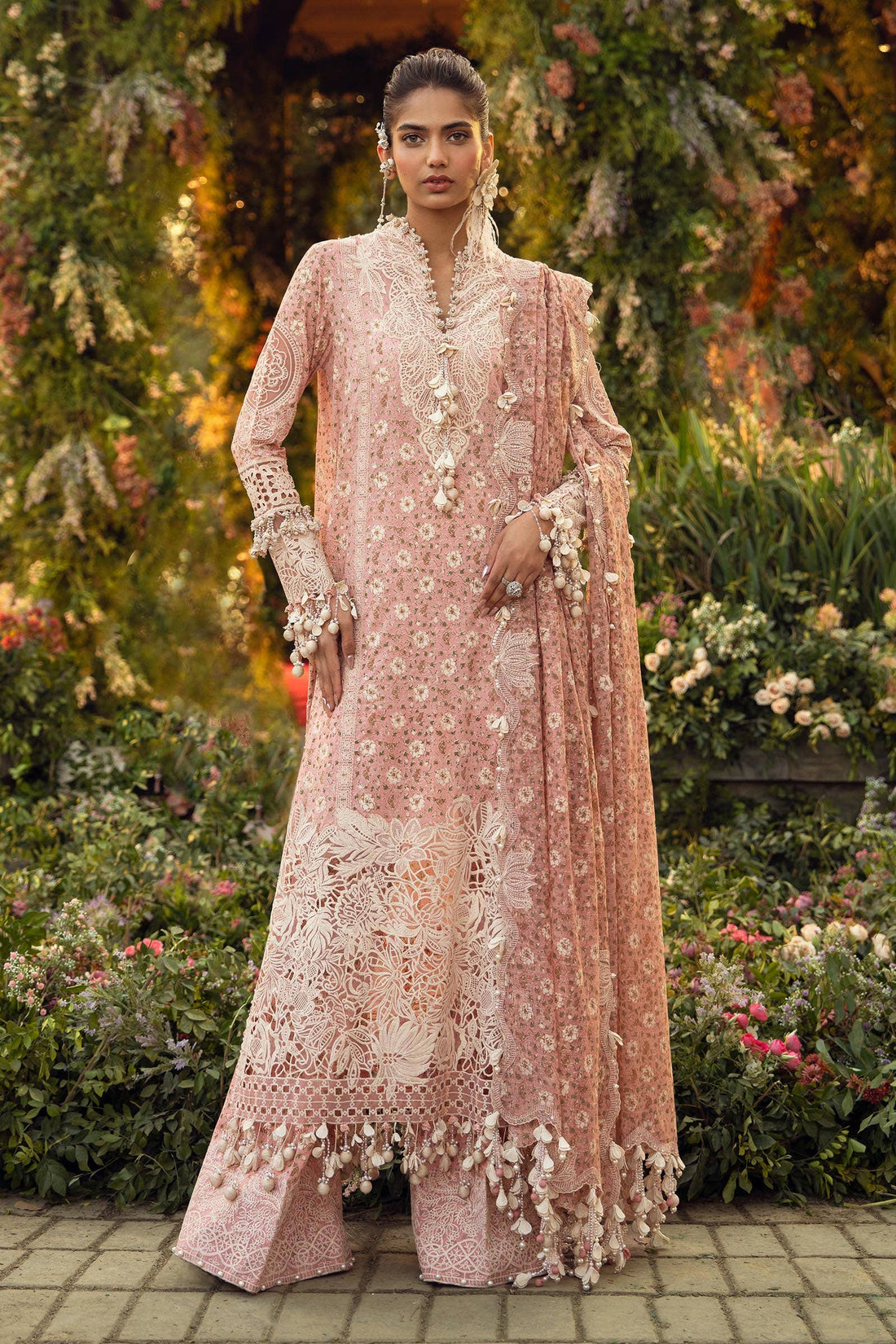 Sana Safinaz | Luxury Collection 24 | L241-005A-3CU - Pakistani Designer Dress - by Sana Safinaz | Type: Luxury - 100% Original at Saira Sultan