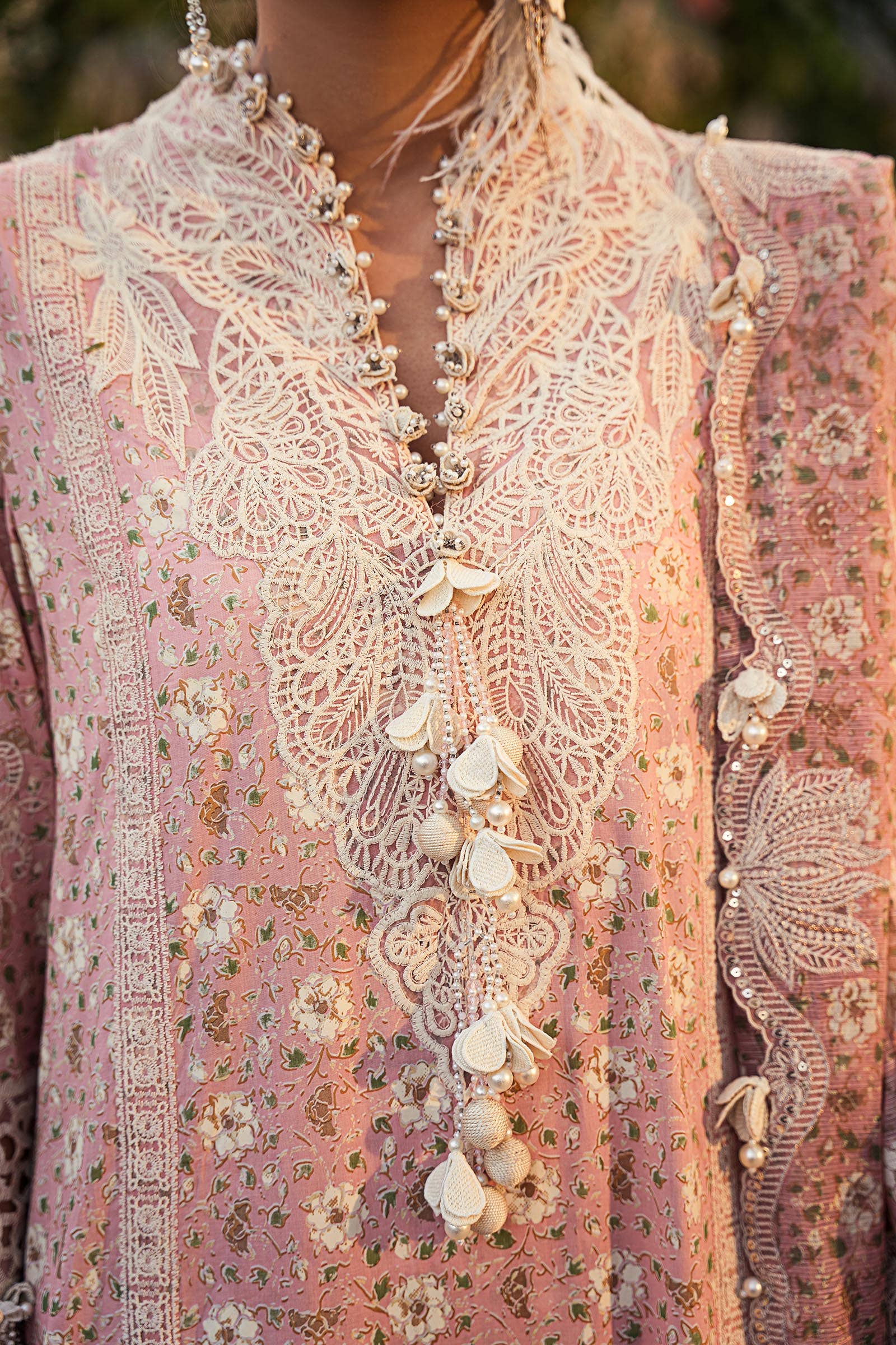 Sana Safinaz | Luxury Collection 24 | L241-005A-3CU - Pakistani Designer Dress - by Sana Safinaz | Type: Luxury - 100% Original at Saira Sultan