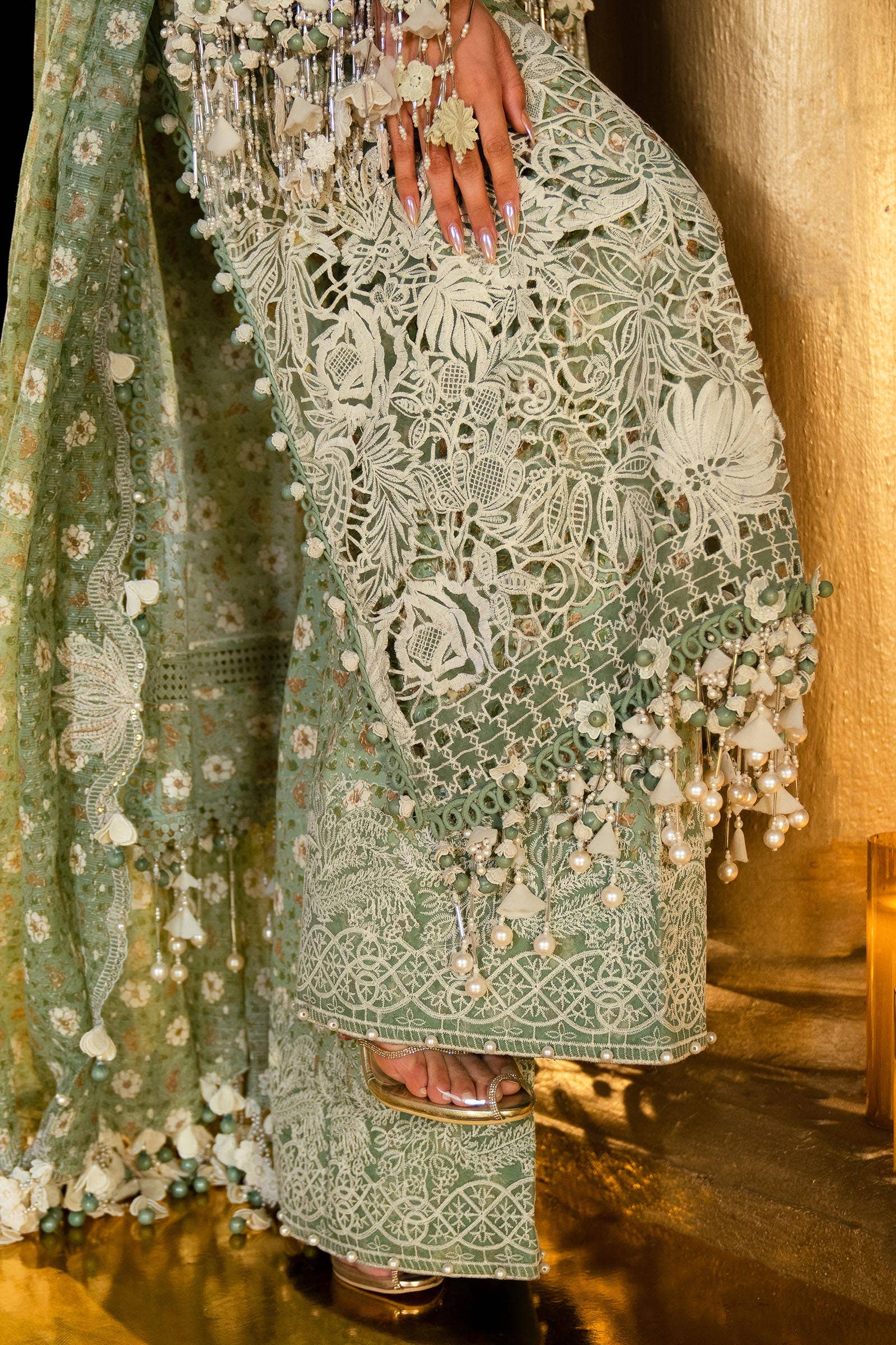 Sana Safinaz | Luxury Collection 24 | L241-005B-3CU - Pakistani Designer Dress - by Sana Safinaz | Type: Luxury - 100% Original at Saira Sultan
