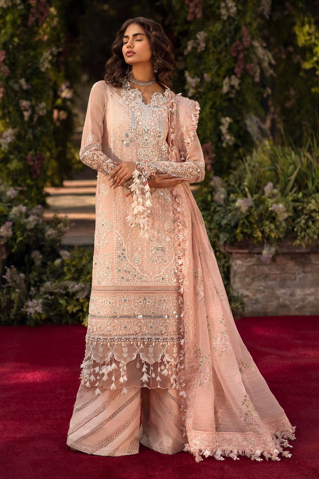 Sana Safinaz | Luxury Collection 24 | L241-006A-3CV - Pakistani Designer Dress - by Sana Safinaz | Type: Luxury - 100% Original at Saira Sultan