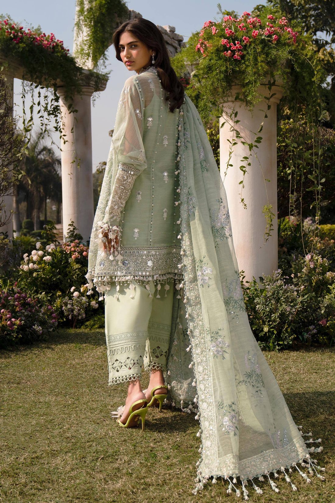 Sana Safinaz | Luxury Collection 24 | L241-006B-3CV - Pakistani Designer Dress - by Sana Safinaz | Type: Luxury - 100% Original at Saira Sultan