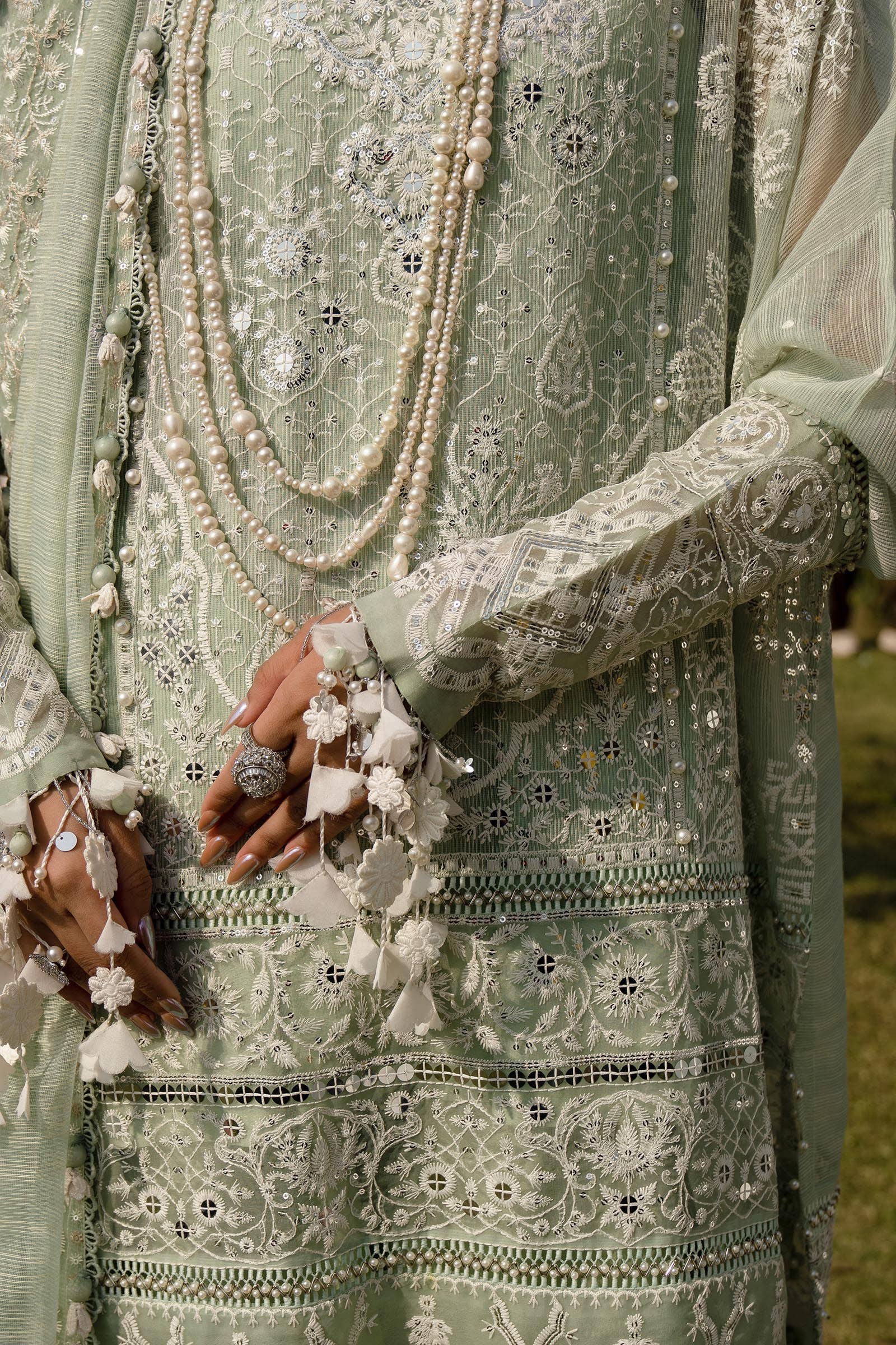 Sana Safinaz | Luxury Collection 24 | L241-006B-3CV - Pakistani Designer Dress - by Sana Safinaz | Type: Luxury - 100% Original at Saira Sultan
