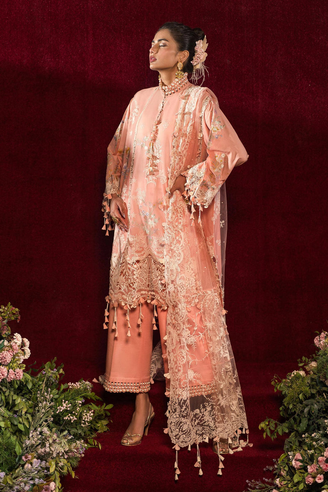 Sana Safinaz | Luxury Collection 24 | L241-007A-3CT - Pakistani Designer Dress - by Sana Safinaz | Type: Luxury - 100% Original at Saira Sultan