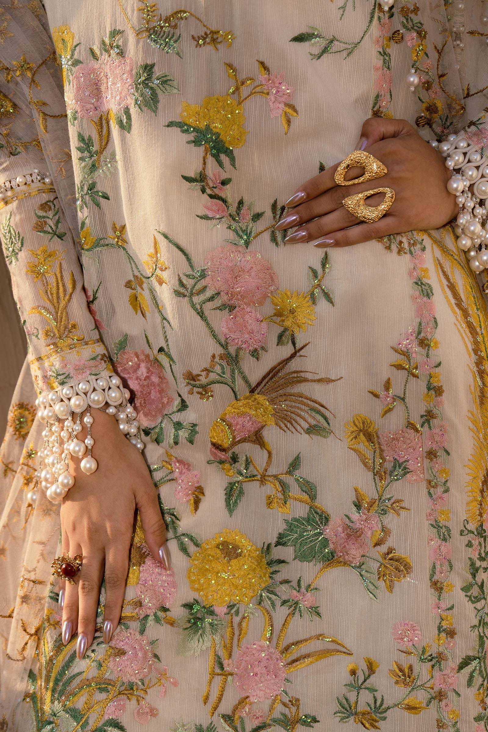 Sana Safinaz | Luxury Collection 24 | L241-009A-3CT - Pakistani Designer Dress - by Sana Safinaz | Type: Luxury - 100% Original at Saira Sultan