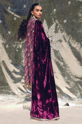 Sana Safinaz | Winter Shawl 24 | Velvet S241-006A-3CP - Pakistani Designer Dress - by Sana Safinaz | Type: Ladies Clothes - 100% Original at Saira Sultan