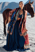 Sana Safinaz | Winter Shawl 24 | Velvet V241-001-3CP - Pakistani Designer Dress - by Sana Safinaz | Type: Ladies Clothes - 100% Original at Saira Sultan