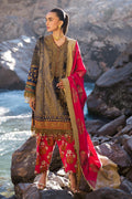 Sana Safinaz | Winter Shawl 24 | Velvet V241-004-3CP - Pakistani Designer Dress - by Sana Safinaz | Type: Ladies Clothes - 100% Original at Saira Sultan