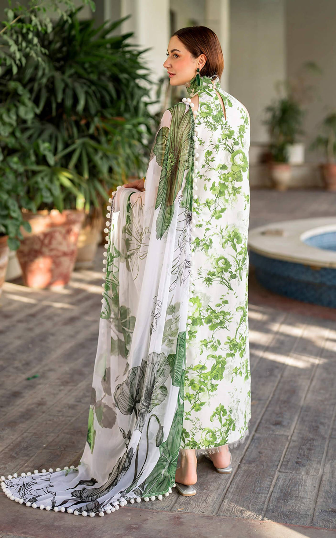 Asifa and Nabeel | Meraki Summer Vol 2 | Sarsabz MK-06 - Pakistani Designer Dress - by Asifa and Nabeel | Type: Luxury - 100% Original at Saira Sultan