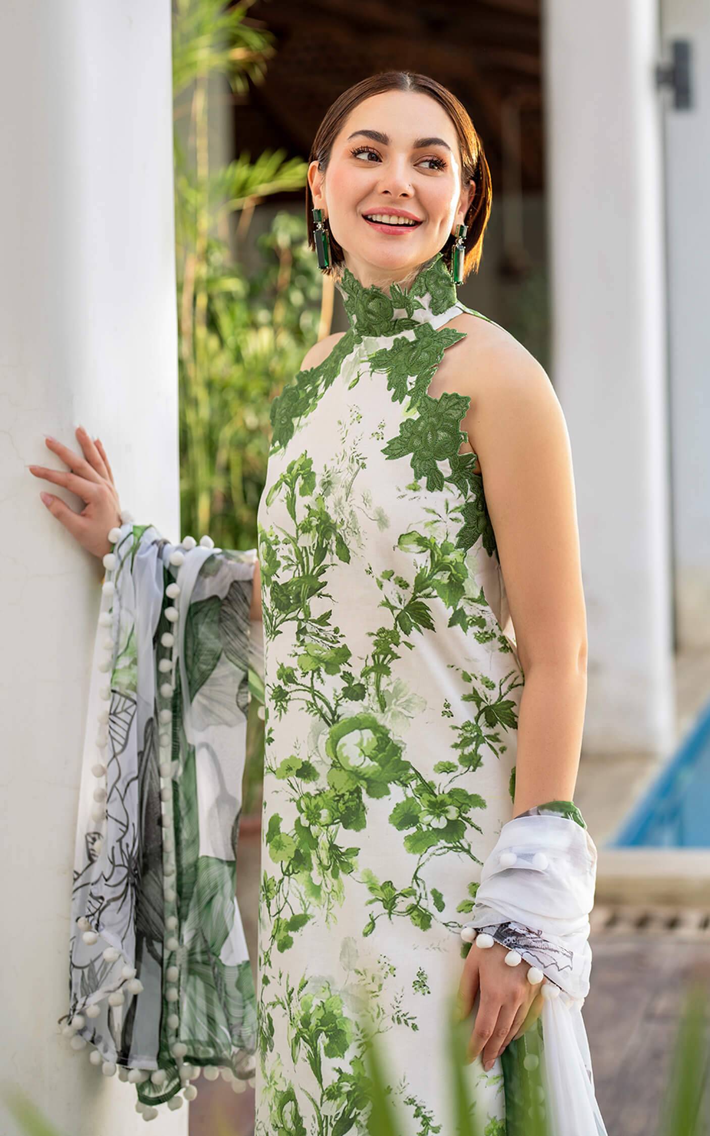 Asifa and Nabeel | Meraki Summer Vol 2 | Sarsabz MK-06 - Pakistani Designer Dress - by Asifa and Nabeel | Type: Luxury - 100% Original at Saira Sultan