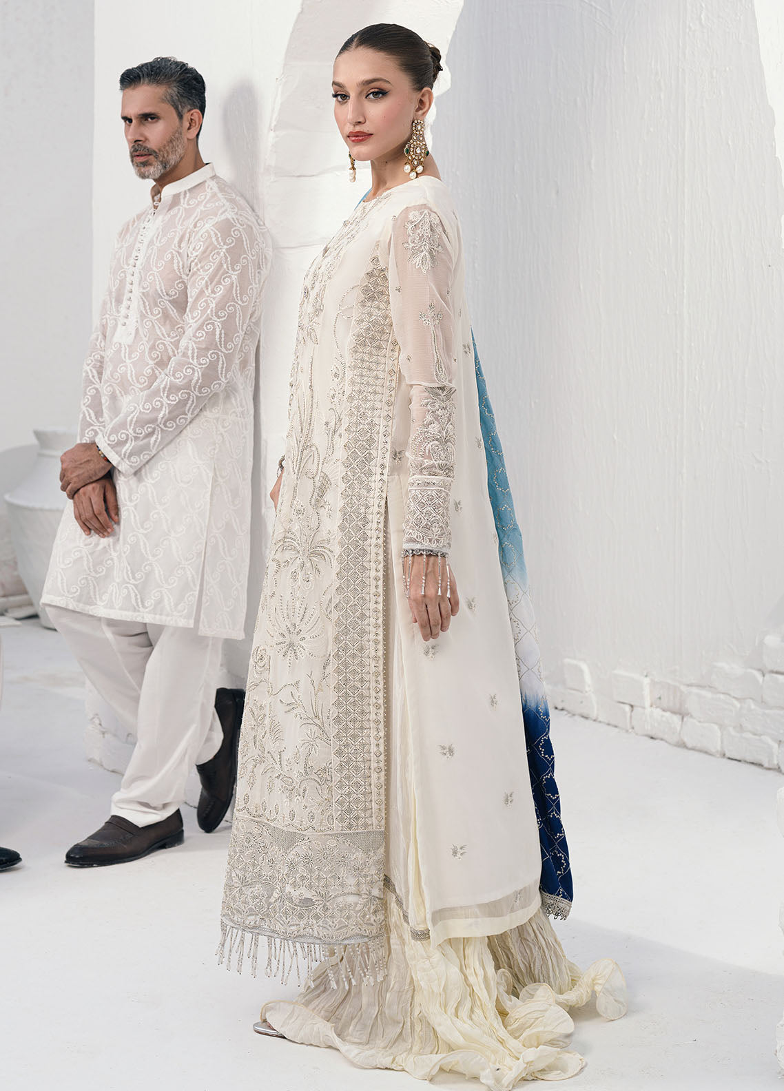Sahane | Savoir Luxury Formals | CT-140003 Ombre - Savoir - Pakistani Designer Dress - by Sahane | Type: Formal - 100% Original at Saira Sultan