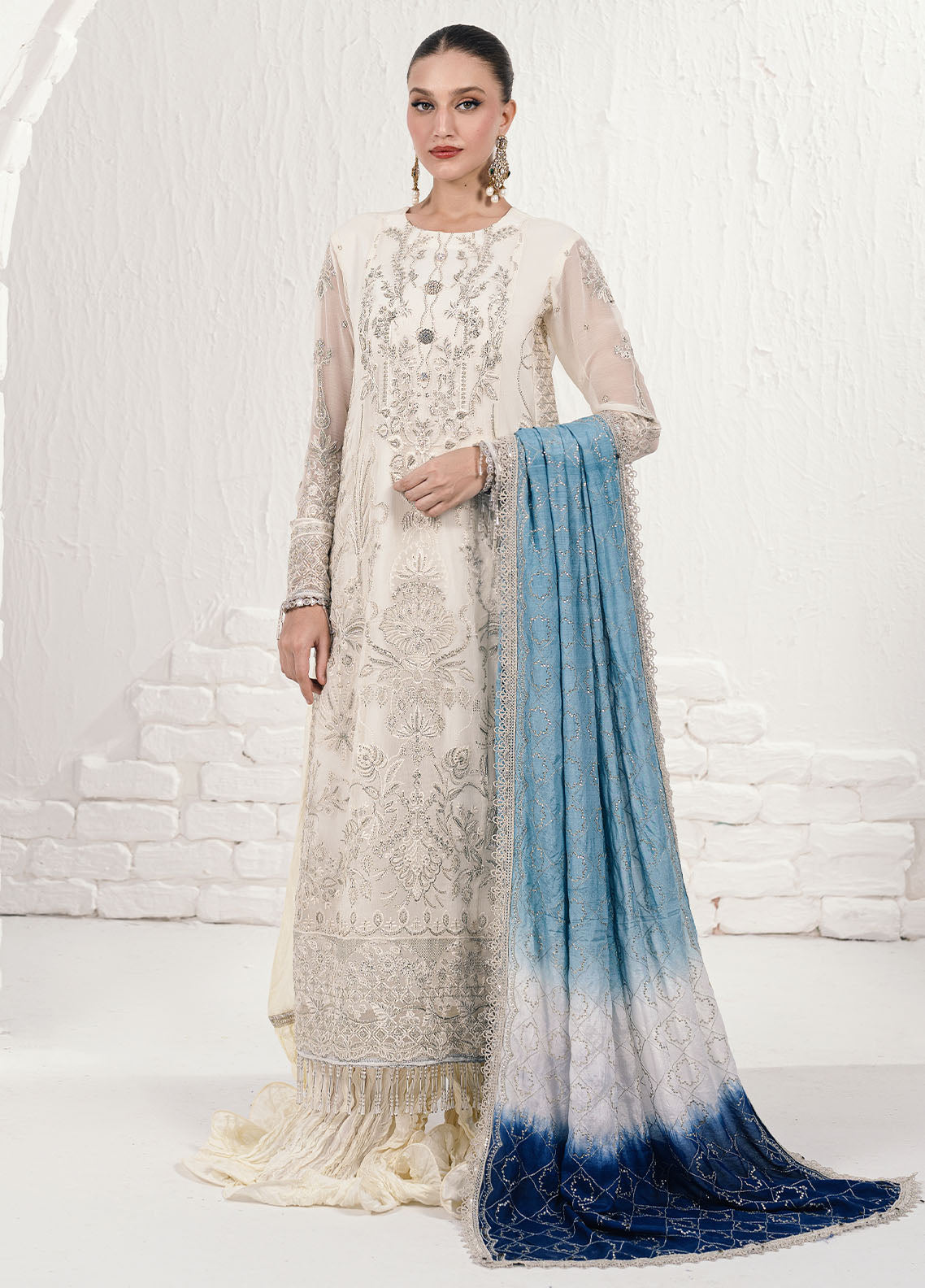 Sahane | Savoir Luxury Formals | CT-140003 Ombre - Savoir - Pakistani Designer Dress - by Sahane | Type: Formal - 100% Original at Saira Sultan