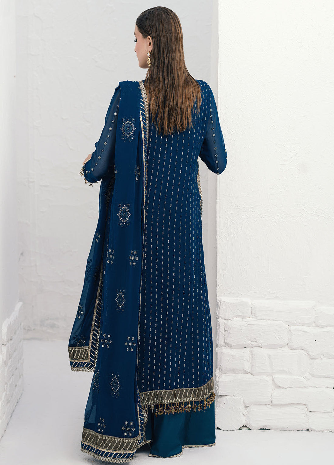 Sahane | Savoir Luxury Formals Savoir | CT-140004 Ashen - Savoir - Pakistani Designer Dress - by Sahane | Type: Formal - 100% Original at Saira Sultan