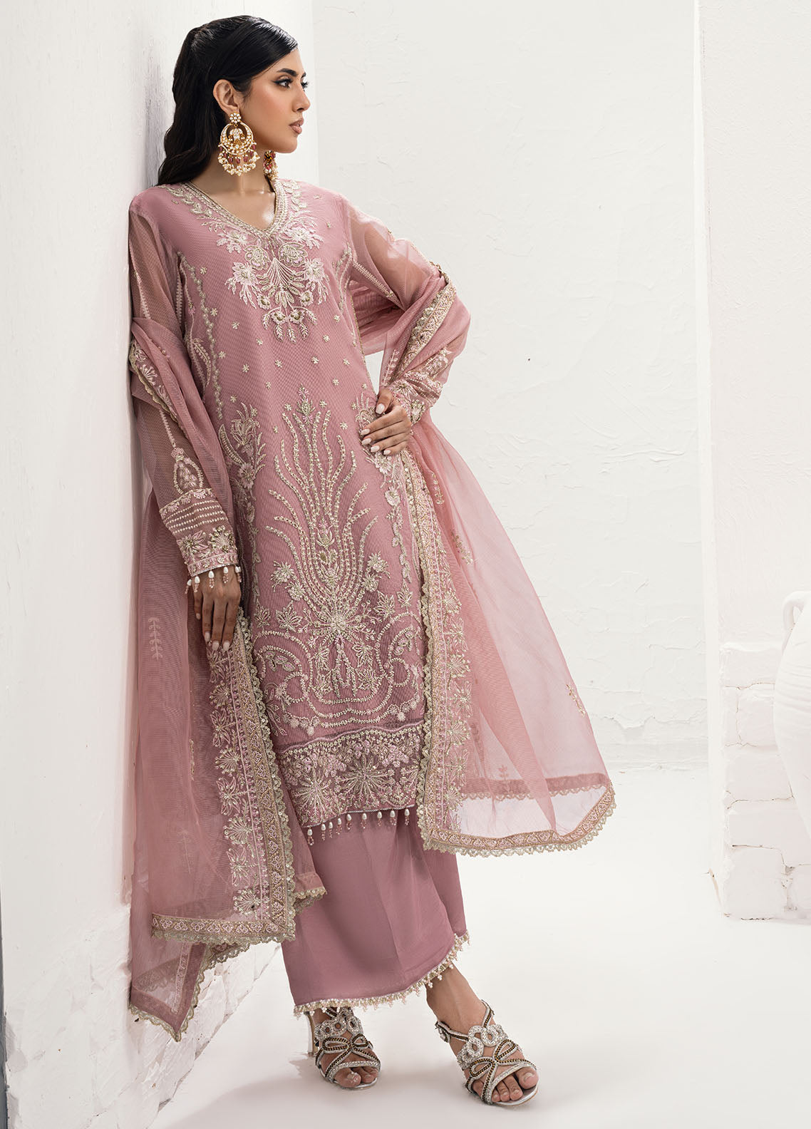 Sahane | Savoir Luxury Formals | CT-140006 Nenufar - Savoir - Pakistani Designer Dress - by Sahane | Type: Formal - 100% Original at Saira Sultan