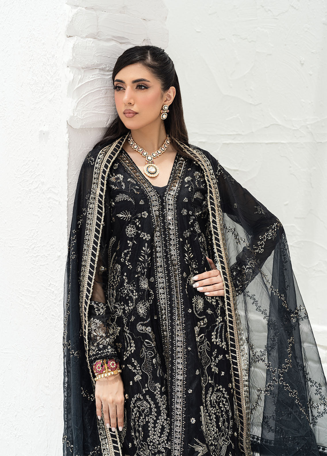 Sahane | Savoir Luxury Formals | CT-140007 Solene - Savoir - Pakistani Designer Dress - by Sahane | Type: Formal - 100% Original at Saira Sultan