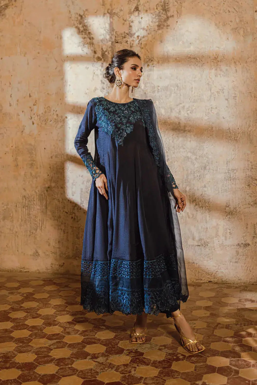 Azure | Embroidered Formals | Sea Bliss - Pakistani Designer Dress - by Azure | Type: Formal - 100% Original at Saira Sultan