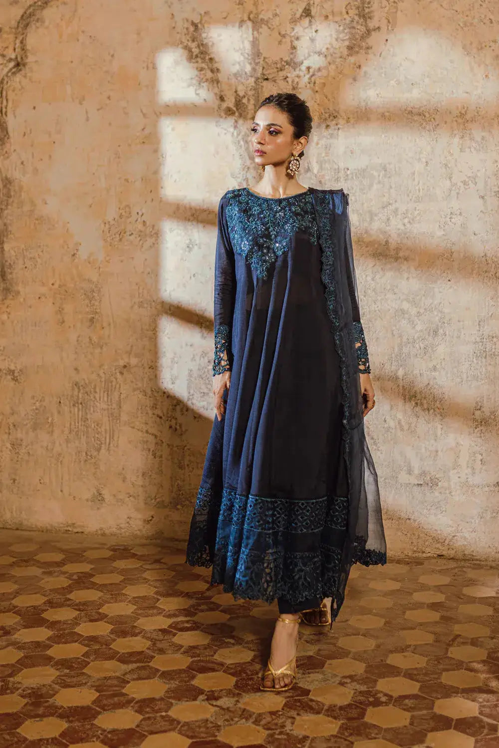 Azure | Embroidered Formals | Sea Bliss - Pakistani Designer Dress - by Azure | Type: Formal - 100% Original at Saira Sultan