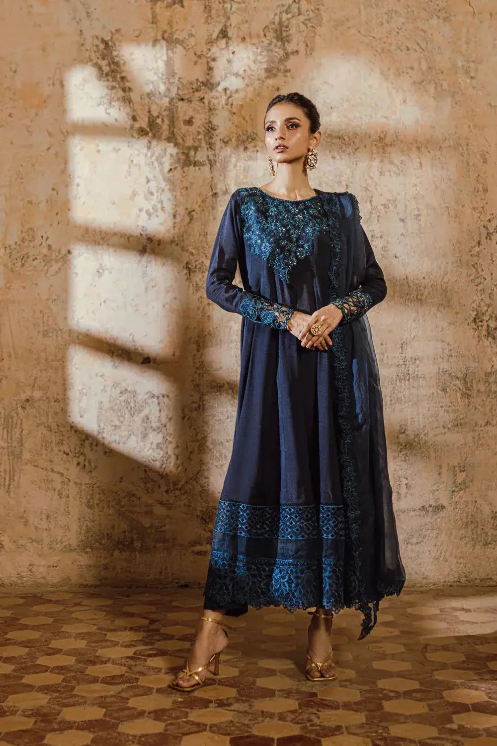Azure | Embroidered Formals | Sea Bliss - Pakistani Designer Dress - by Azure | Type: Formal - 100% Original at Saira Sultan