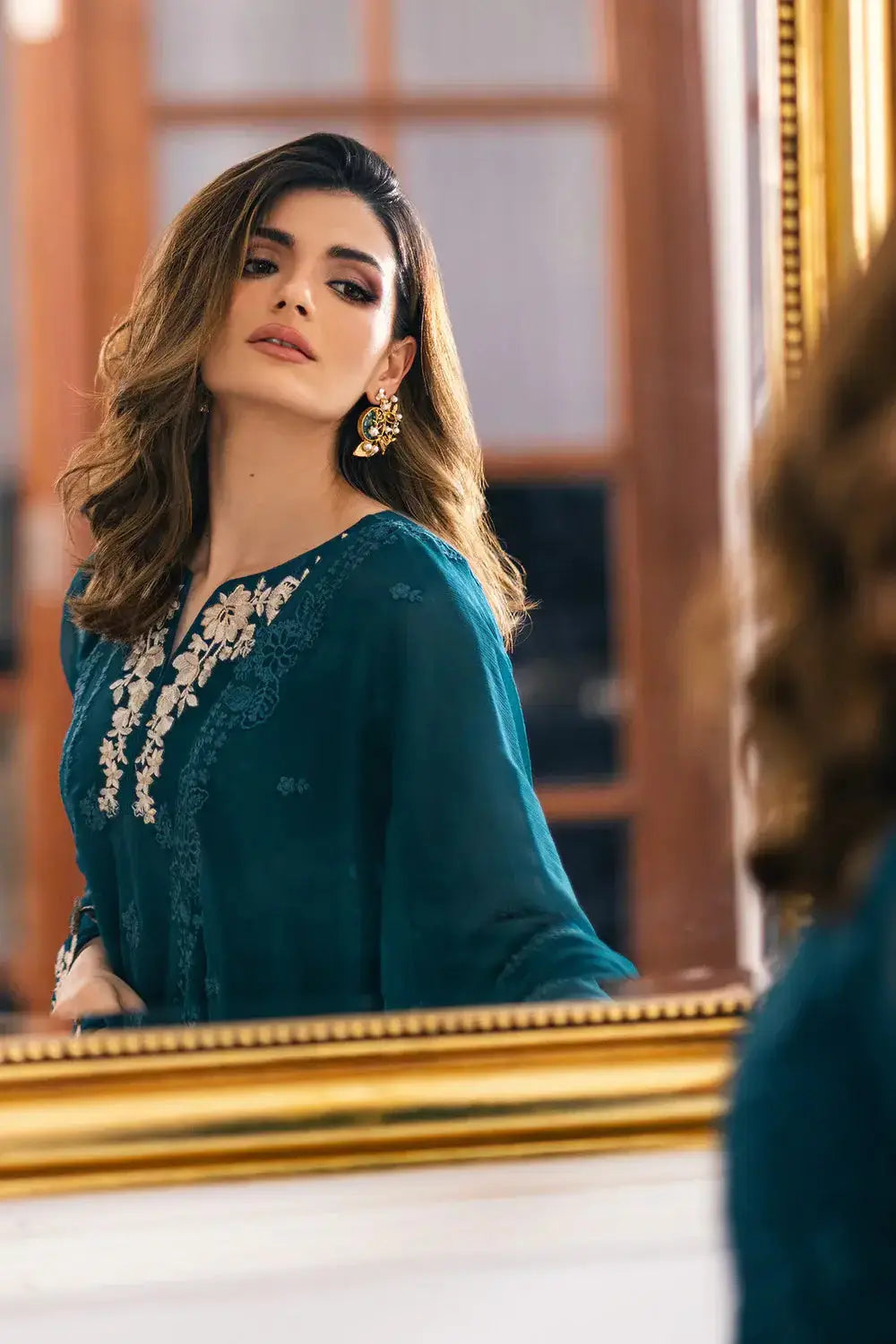 Azure | Embroidered Ensembles 23 | Seaweed - Pakistani Designer Dress - by Azure | Type: Formal - 100% Original at Saira Sultan