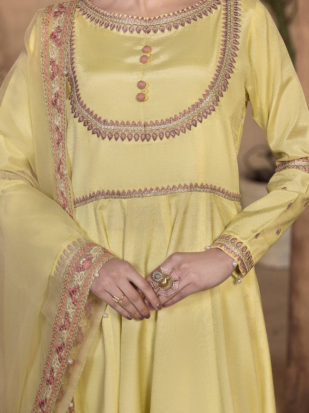 Hem Stitch | Raw Silk Edit 25 | Sehar - Pakistani Designer Dress - by Hemstitch | Type: Ladies Clothes - 100% Original at Saira Sultan