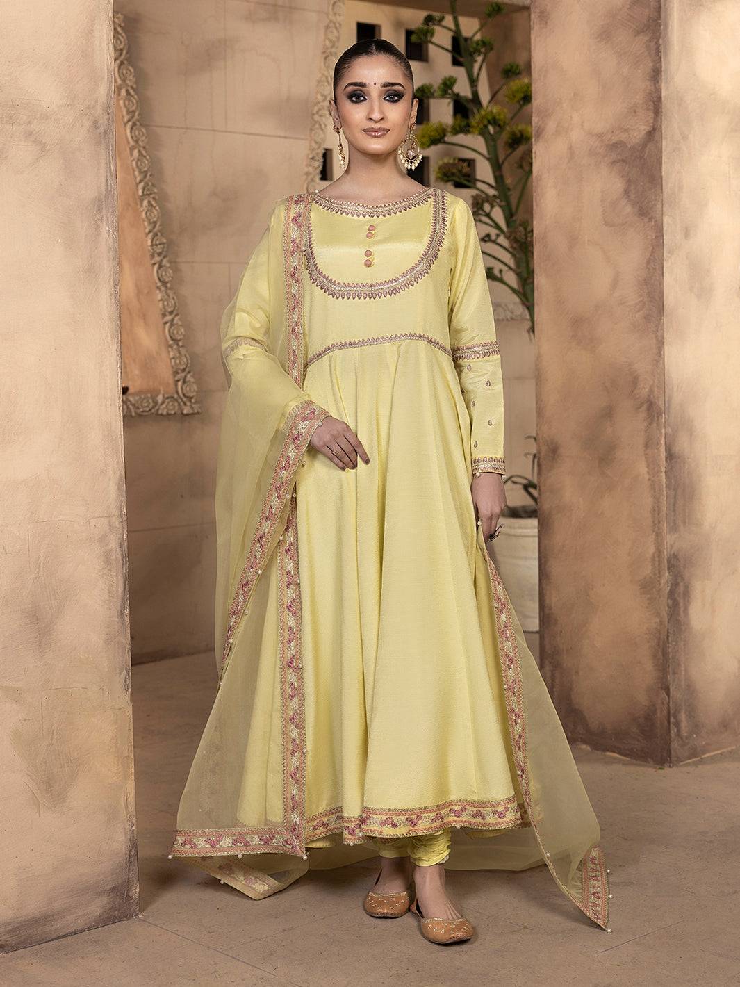 Hem Stitch | Raw Silk Edit 25 | Sehar - Pakistani Designer Dress - by Hemstitch | Type: Ladies Clothes - 100% Original at Saira Sultan