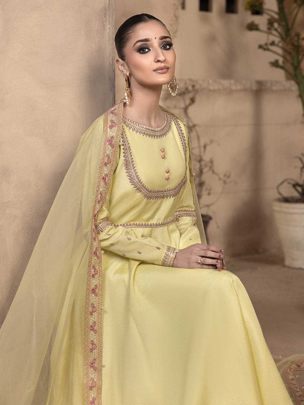 Hem Stitch | Raw Silk Edit 25 | Sehar - Pakistani Designer Dress - by Hemstitch | Type: Ladies Clothes - 100% Original at Saira Sultan