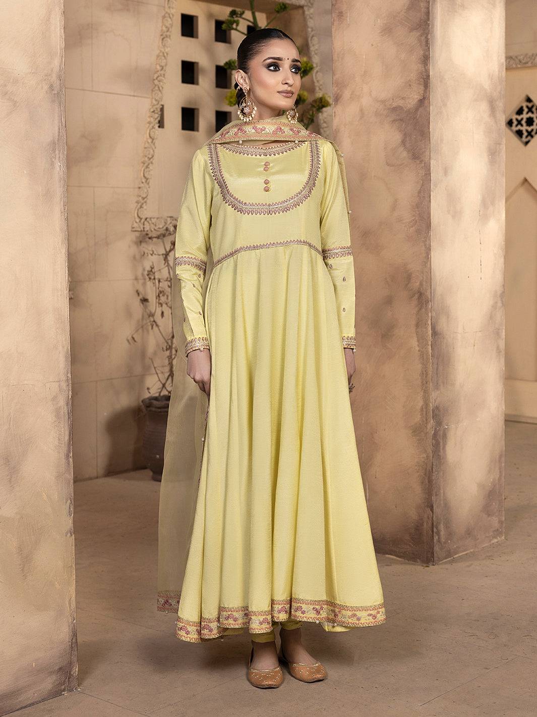 Hem Stitch | Raw Silk Edit 25 | Sehar - Pakistani Designer Dress - by Hemstitch | Type: Ladies Clothes - 100% Original at Saira Sultan