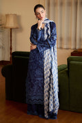 Zara Shahjahan | Satori 25 | Sei-9B S Navy Blue Lawn