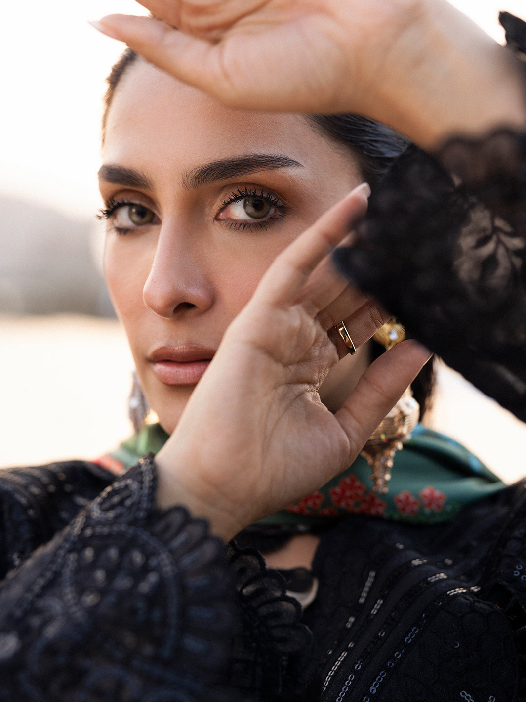 Mahnur | Sirena Luxury Lawn 25 | Sierra M Black Lawn