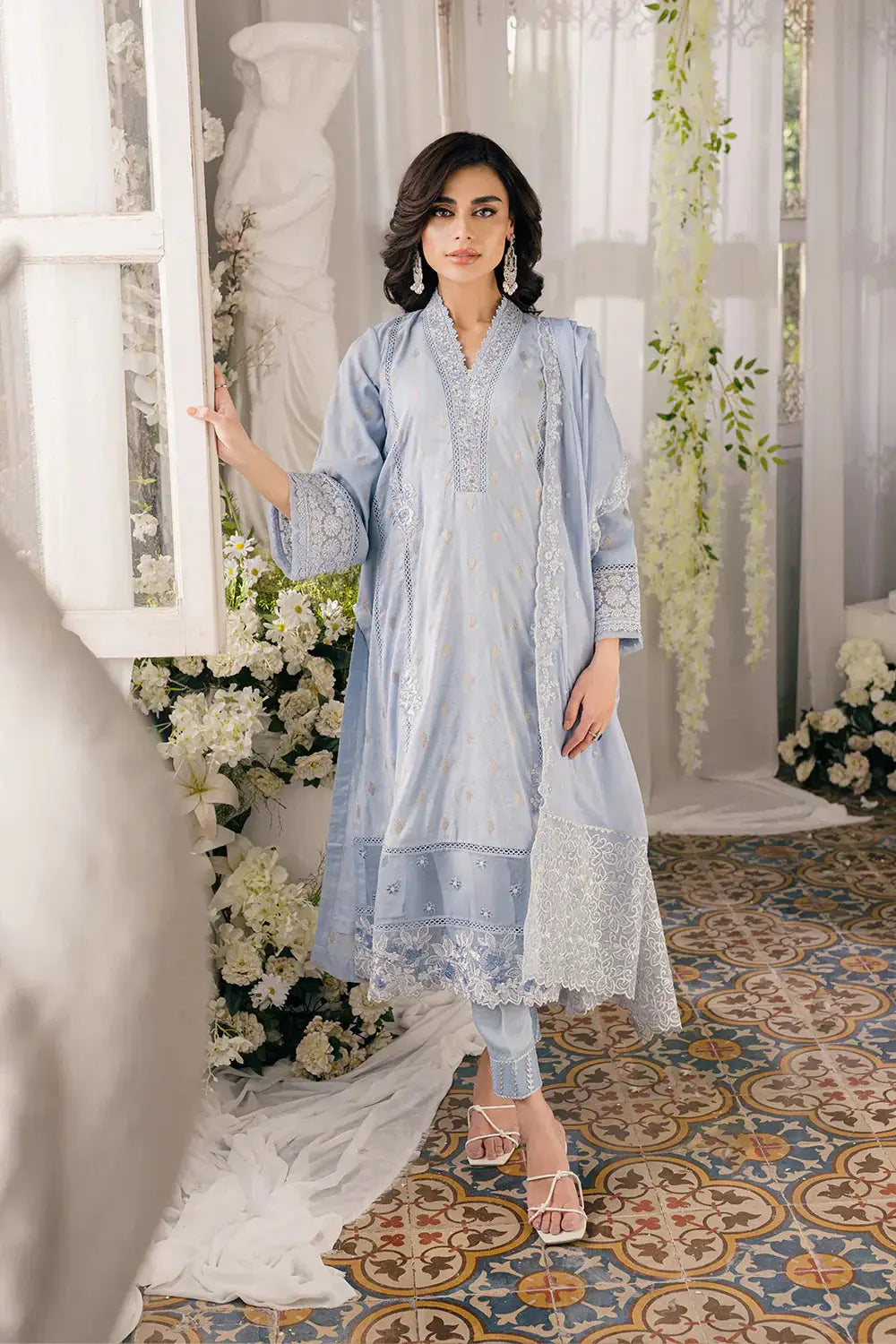 Azure | Ensembles Embroidered Formals | Slate Symphony - Pakistani Designer Dress - by Azure | Type: Formal - 100% Original at Saira Sultan