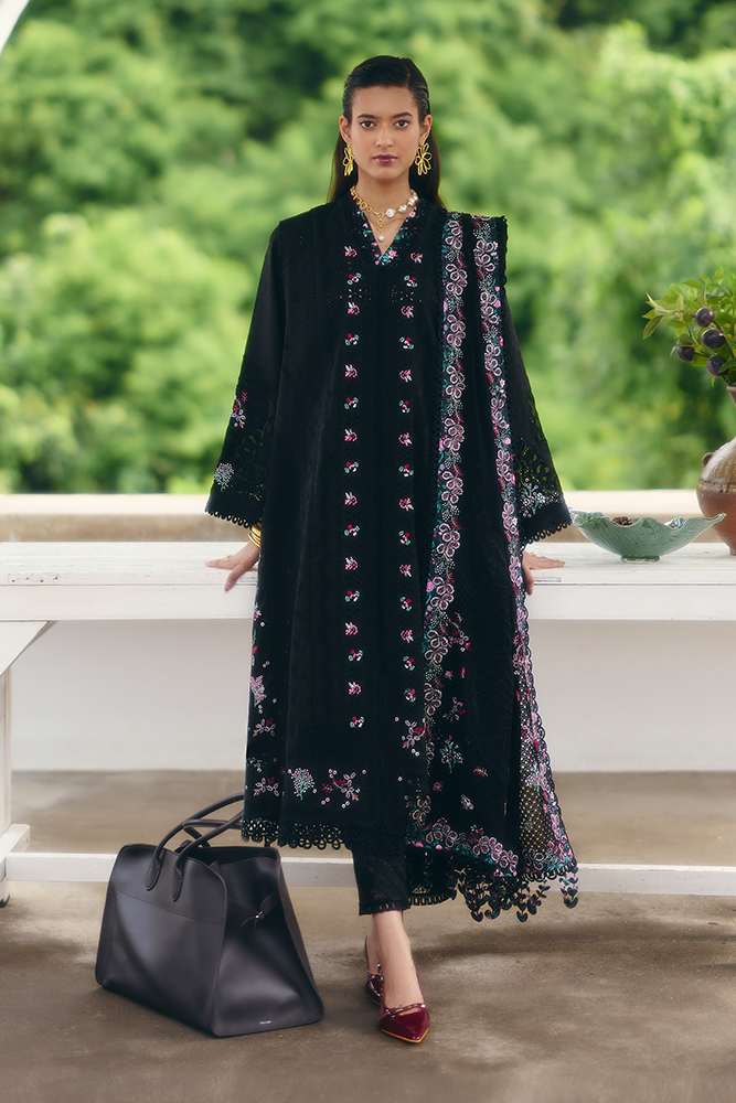Suffuse | Casual Pret Fall 24 | NEESHA XS Black Jacquard