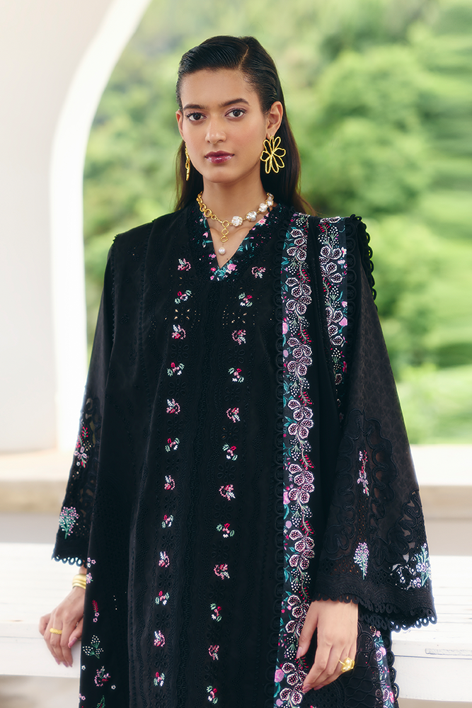Suffuse | Casual Pret Fall 24 | NEESHA XS Black Jacquard