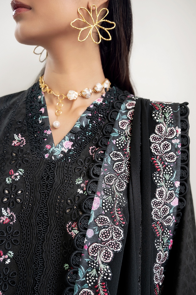 Suffuse | Casual Pret Fall 24 | NEESHA M Black Jacquard