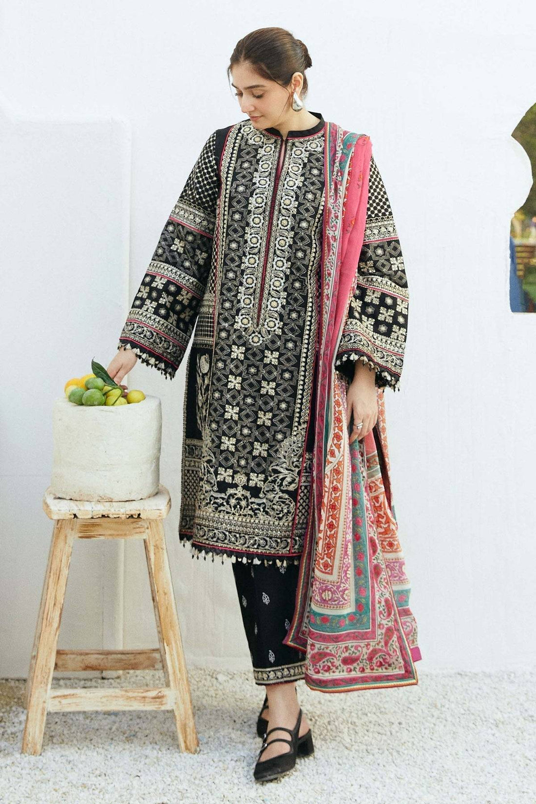 Zara Shahjahan | Coco Lawn Eid Edit 24 | TAJ-D6 - Pakistani Designer Dress - by Zara Shahjahan | Type: Luxury - 100% Original at Saira Sultan