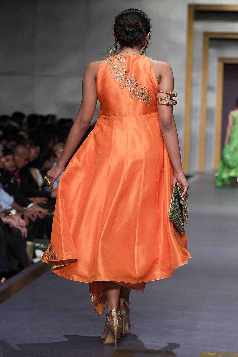 The Pink Tree Company | Wedding Wear | TANGERINE PHOENIX - Pakistani Designer Dress - by The Pink Tree Company | Type: Formal - 100% Original at Saira Sultan