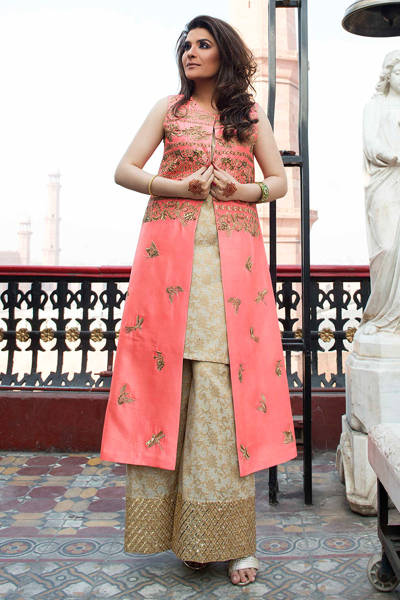 The Pink Tree Company | Wedding Wear | TPTC092 - Pakistani Designer Dress - by The Pink Tree Company | Type: Formal - 100% Original at Saira Sultan