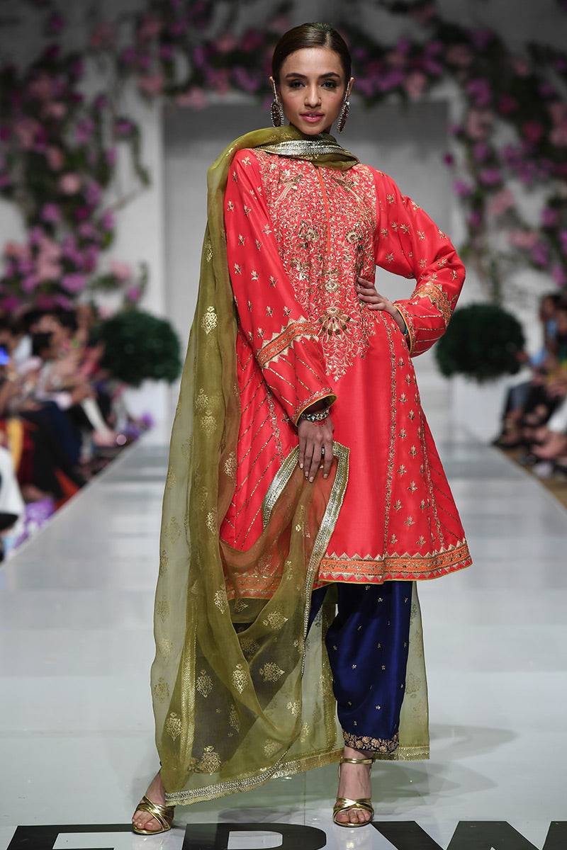 The Pink Tree Company | Wedding Wear | FESTIVE CHIC - Pakistani Designer Dress - by The Pink Tree Company | Type: Formal - 100% Original at Saira Sultan
