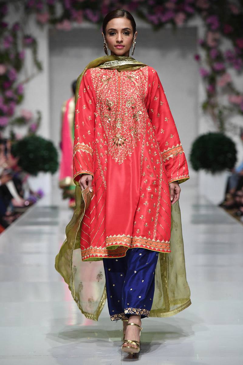 The Pink Tree Company | Wedding Wear | FESTIVE CHIC - Pakistani Designer Dress - by The Pink Tree Company | Type: Formal - 100% Original at Saira Sultan