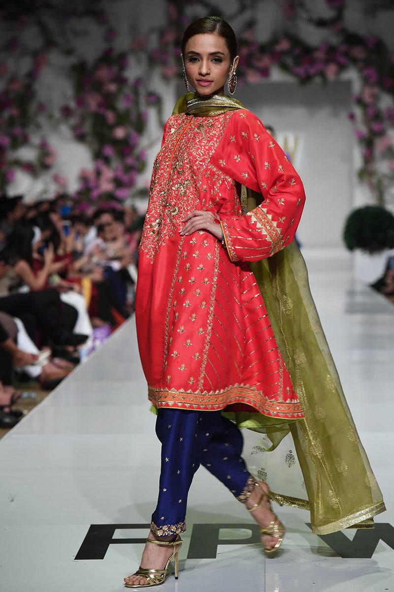 The Pink Tree Company | Wedding Wear | FESTIVE CHIC - Pakistani Designer Dress - by The Pink Tree Company | Type: Formal - 100% Original at Saira Sultan