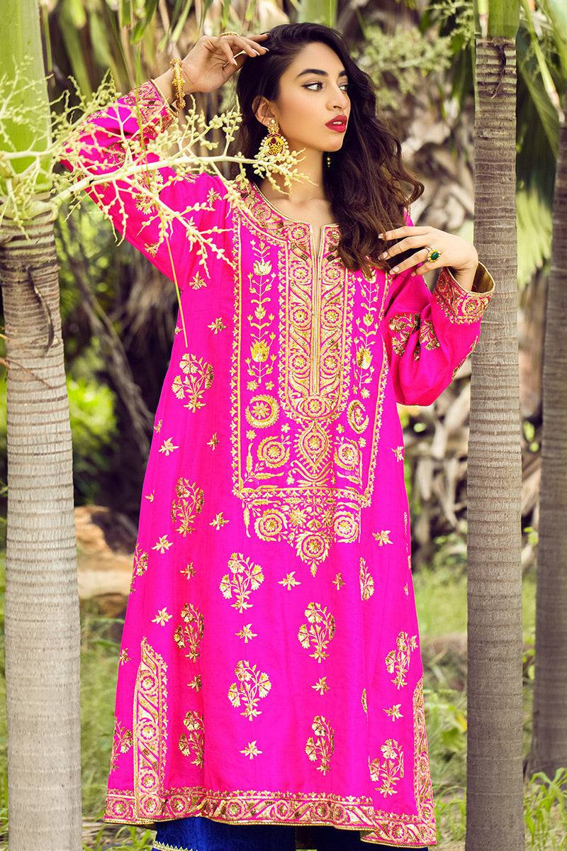 The Pink Tree Company | Wedding Wear | GUL E NILOFER - Pakistani Designer Dress - by The Pink Tree Company | Type: Formal - 100% Original at Saira Sultan