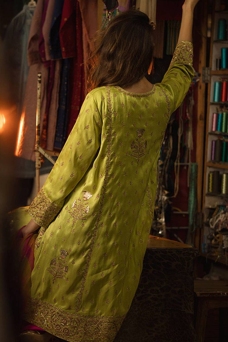 The Pink Tree Company | Wedding Wear | CITRUS PLEASURE - Pakistani Designer Dress - by The Pink Tree Company | Type: Formal - 100% Original at Saira Sultan