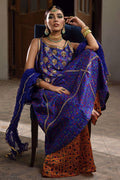 The Pink Tree Company | Wedding Wear | COBALT BLUE - Pakistani Designer Dress - by The Pink Tree Company | Type: Formal - 100% Original at Saira Sultan