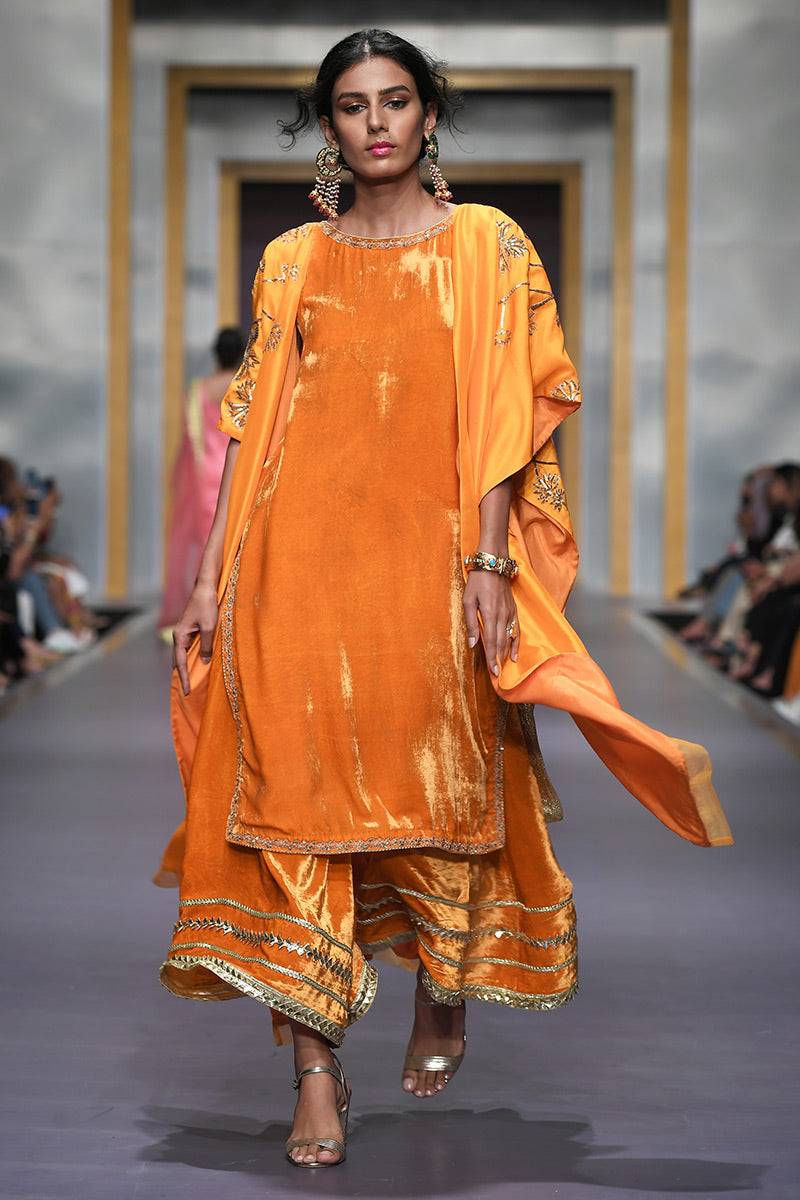 The Pink Tree Company | Wedding Wear | SAFFRON DELIGHT - Pakistani Designer Dress - by The Pink Tree Company | Type: Formal - 100% Original at Saira Sultan