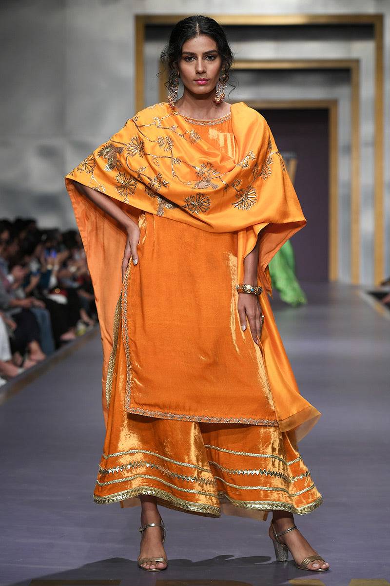 The Pink Tree Company | Wedding Wear | SAFFRON DELIGHT - Pakistani Designer Dress - by The Pink Tree Company | Type: Formal - 100% Original at Saira Sultan