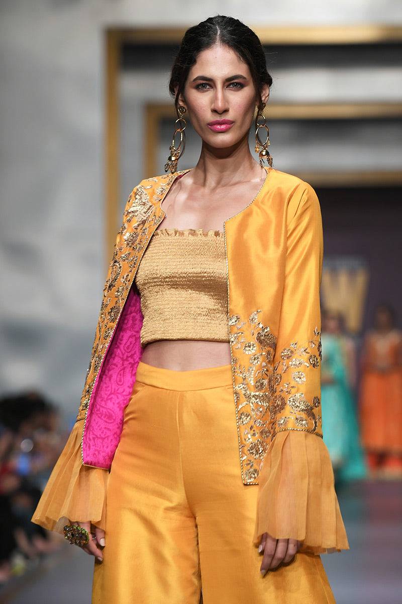 The Pink Tree Company | Wedding Wear | SHIKARGAH JACKET - Pakistani Designer Dress - by The Pink Tree Company | Type: Formal - 100% Original at Saira Sultan