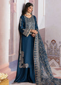Sahane | There She Glows | TSG-04 Azure - There She Glows XL Teal Blue Raw Silk