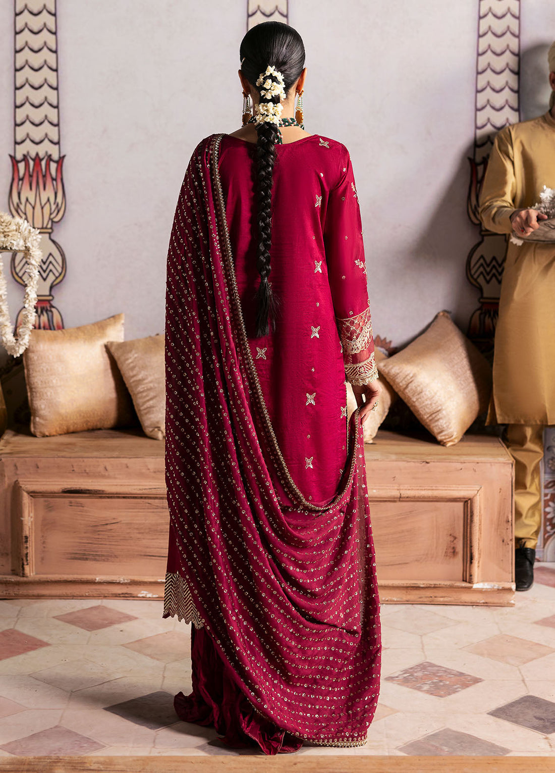 Sahane | There She Glows | TSG-07 Merlot XS Wine Raw Silk