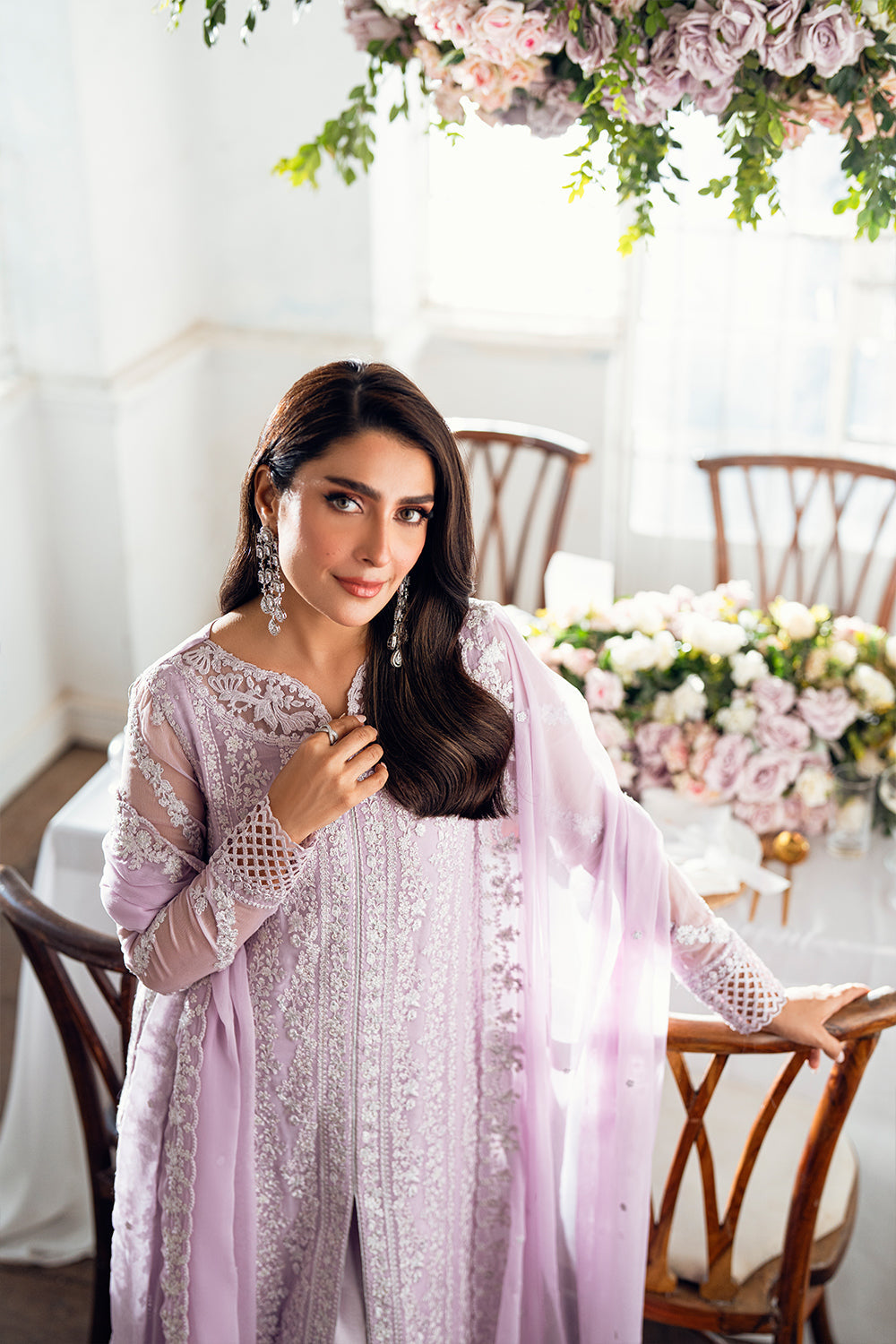 Azure | Vogue Formals | Twilight Lavender L Lilac Chiffon