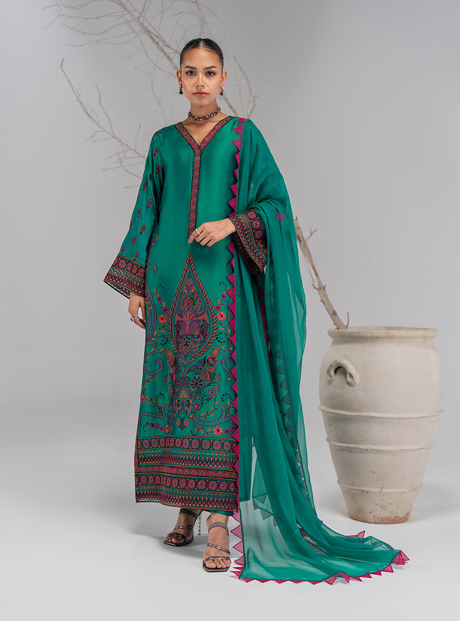 Zainab Chottani | Luxe Pret 25 | Zelina - Pakistani Designer Dress - by Zainab Chottani - Type : Ladies Clothes - 100% Original at Saira Sultan