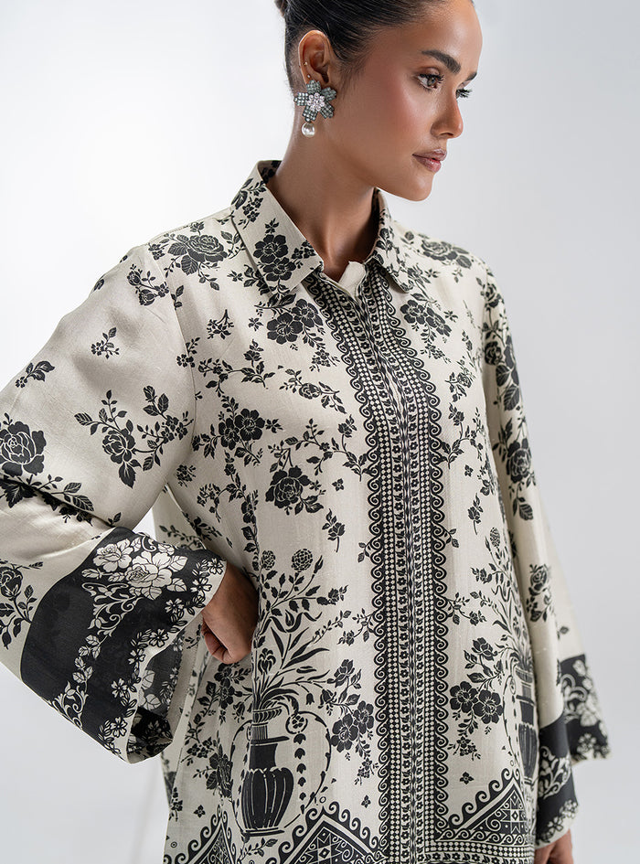 Zainab Chottani | Eid Pret 25 | Alba M Black Silk