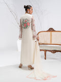 Zainab Chottani | Eid Pret 25 | Hanah XS Pearl White Silk
